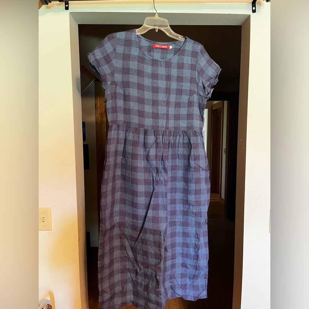Pyne & Smith checked dress